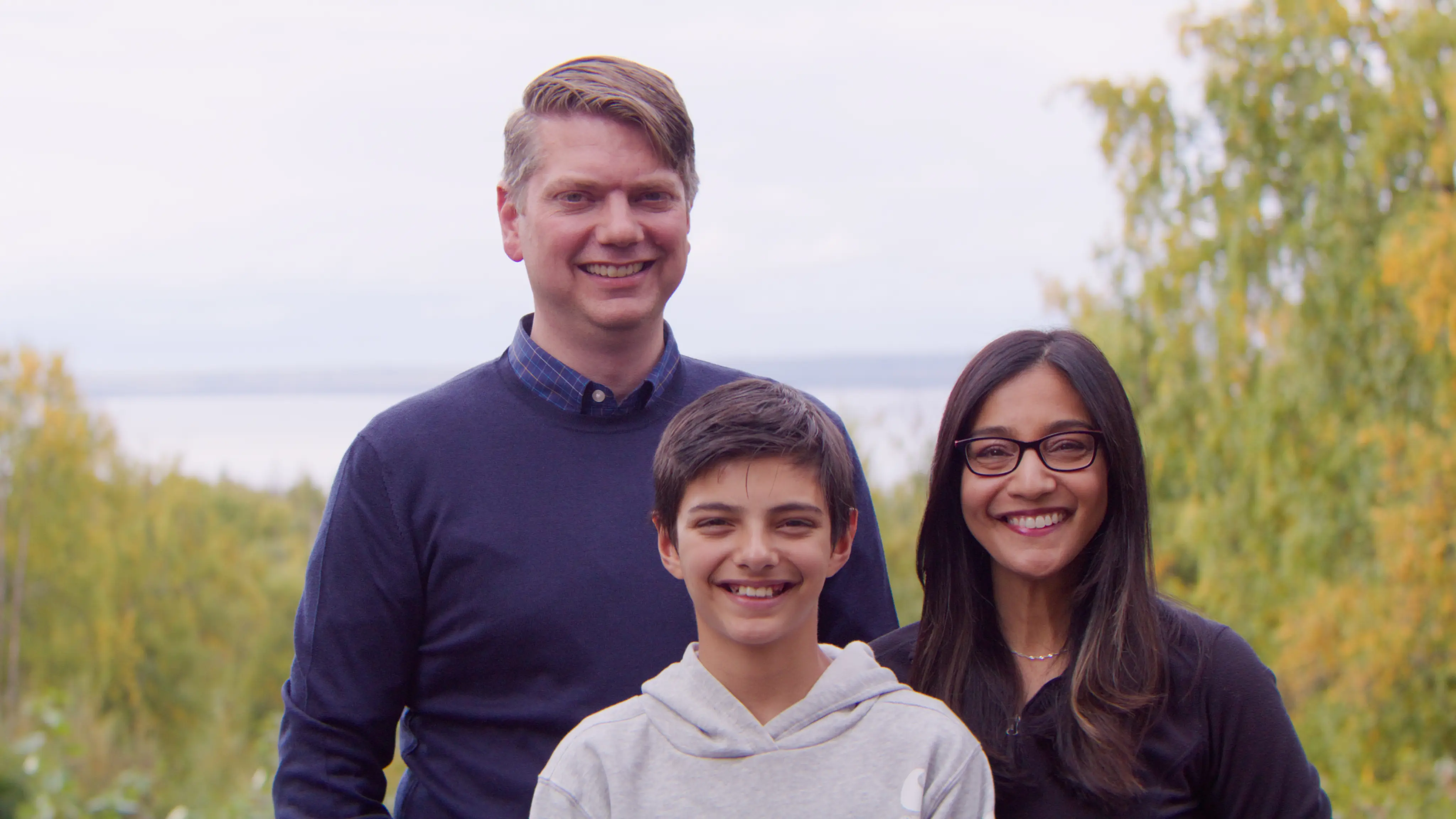Congressman Begich with his family